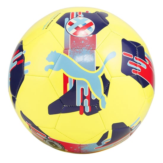 Puma Orbita 6 Football (Fluorescent Yellow) - Image 2