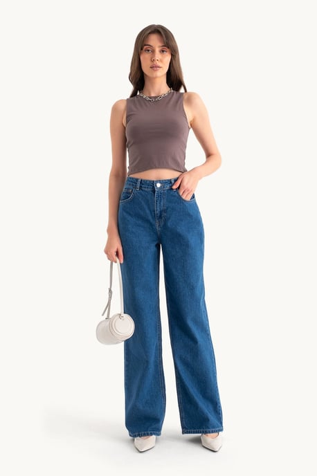 Rundhalssbasics T-shirt - Image 1