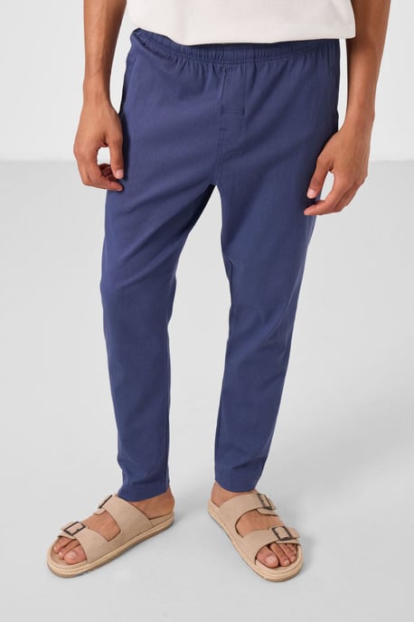 Heren Chino Broeken met Rechte Pijpen van Gabardine - Image 2