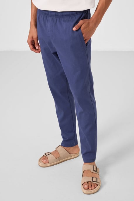 Heren Chino Broeken met Rechte Pijpen van Gabardine - Image 3