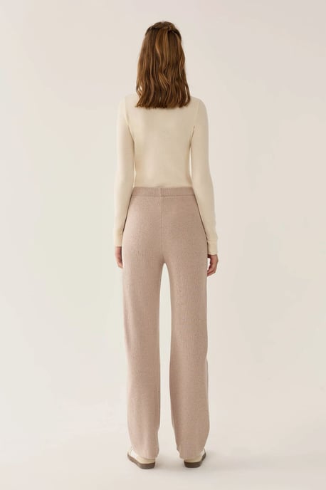 Elastic Waist Straight Leg Pants - Image 4