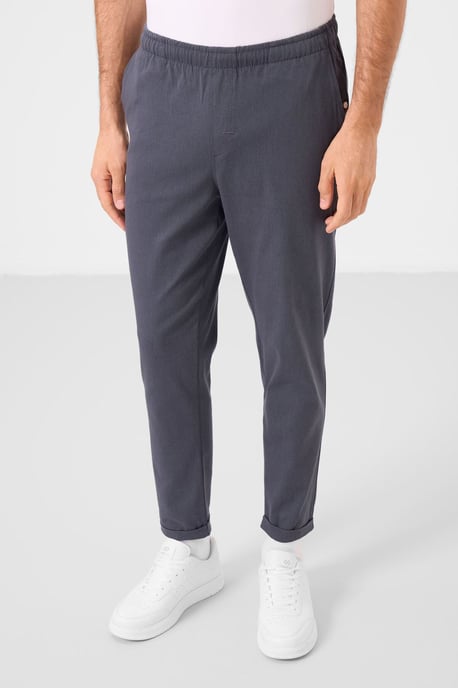 Heren Chino's met Rechte Pijpen van Gabardine - Image 2
