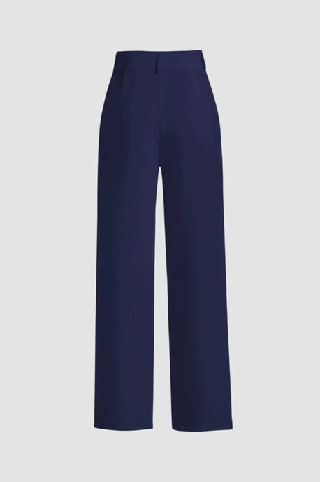 High Waist Straight Leg Pants - Image 2