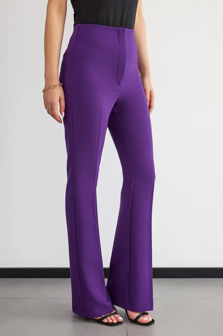 Hoge Taille Rechte Pijpen Broek - Image 4