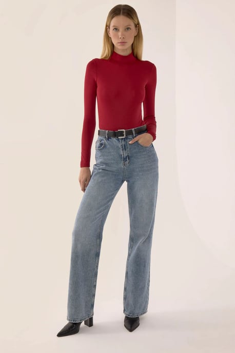 Basic Long Sleeve Bodysuit - Image 2