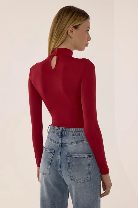 Basic Long Sleeve Bodysuit - Image 5