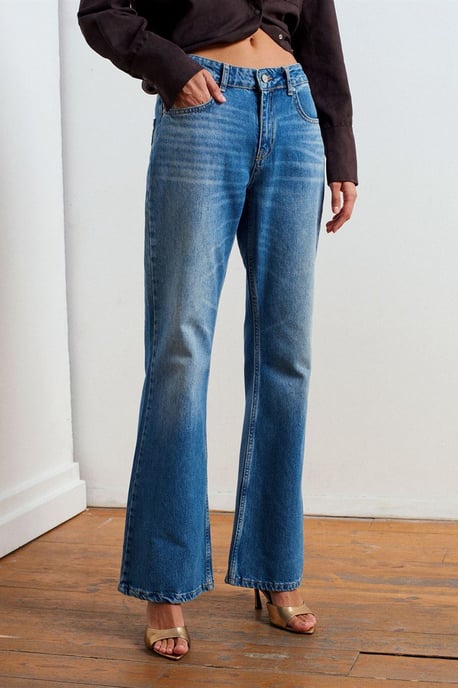 Lage Taille Flared Jeans - Image 5