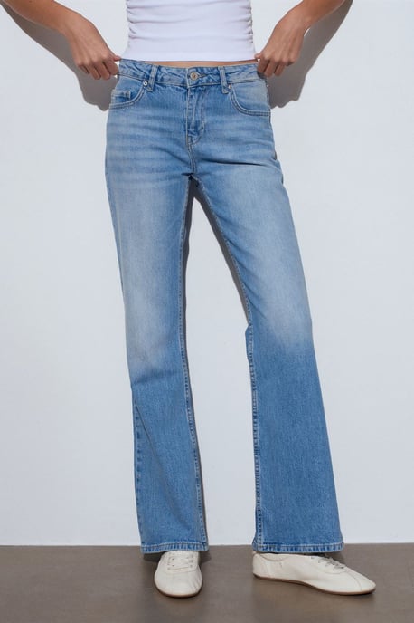 Lage taille Bootcut Denim Jeans - Image 3