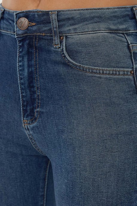 Normal Waist Flare Jeans - Image 6