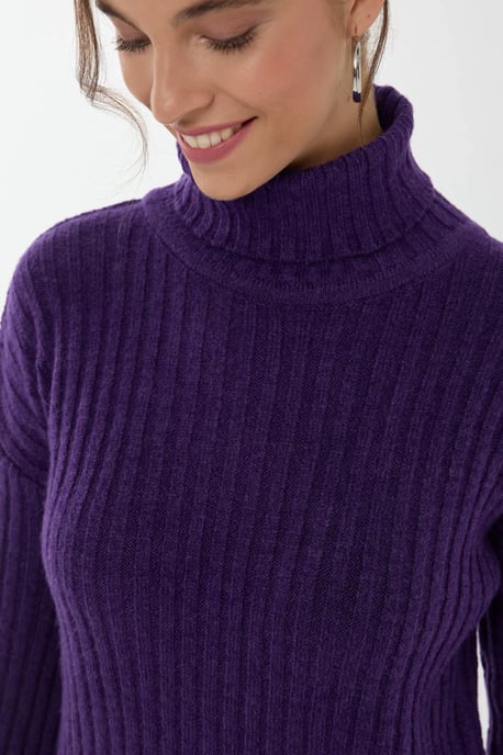 Turtleneck Regular Fit Sweater - Image 5