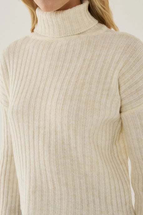 Turtleneck Regular Fit Sweater - Image 5