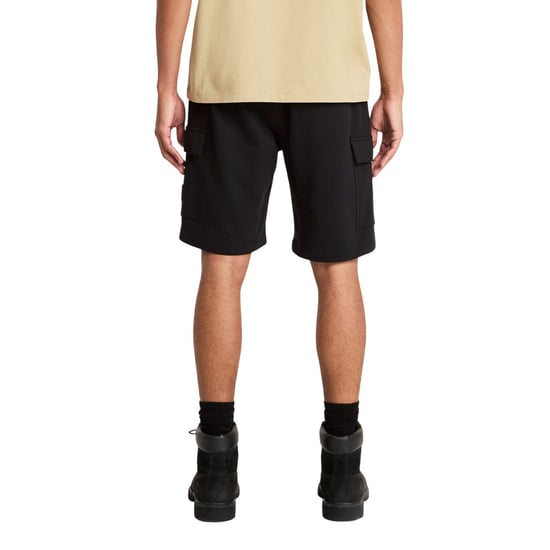 Timberland Heren Geweven Cargo Shorts (Zwart) - Image 3