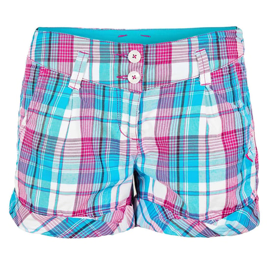 Puma Dames/Dames Katoenen Ruit Korte Broek (Blauw) - Image 1