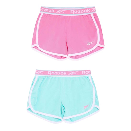 Reebok Meiden hardloopshorts (set van 2) (Aruba Blauw) - Image 1