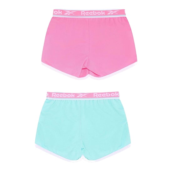 Reebok Meiden hardloopshorts (set van 2) (Aruba Blauw) - Image 2