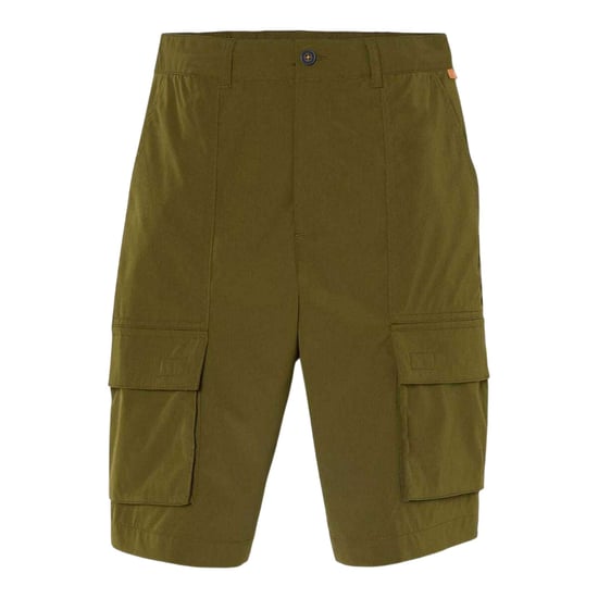 Timberland Heren Waterafstotende Leren Badge Relaxed Fit Cargo Shorts (Olijf) - Image 2