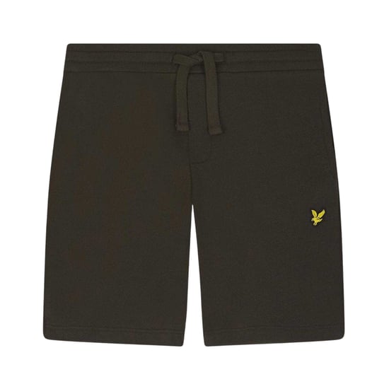 Lyle & Scott Shorts med broderad logotyp för pojkar (Olive) - Image 2
