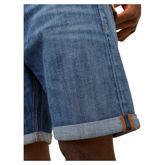 Jack And Jones Heren Denim Jeans Shorts (Blauwe Denim) - Image 4