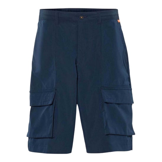 Timberland Heren Waterafstotende Leren Badge Relaxed Fit Cargo Shorts (Marine) - Image 2