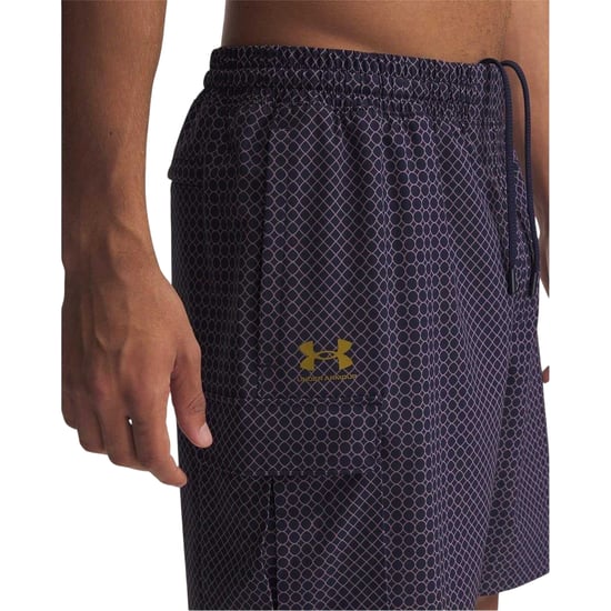 Under Armour Heren Holiday Vibe Cargo Korte Broek (Blauw) - Image 4
