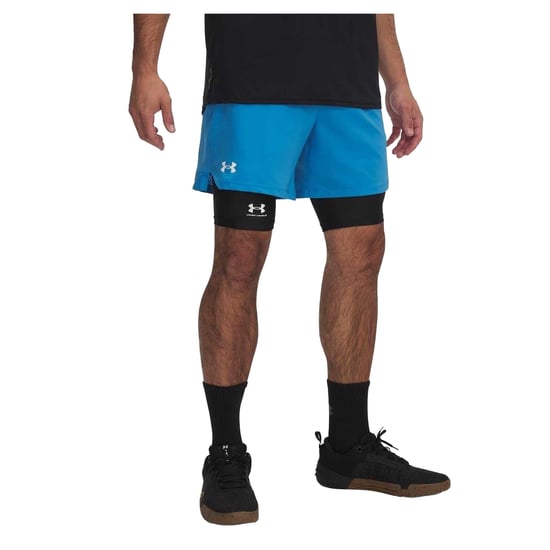 Under Armour Heren Vanish Korte Broek (Blauw) - Image 1