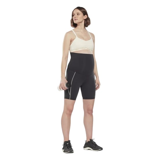 Reebok Bikershorts för gravida i lyxigt material för damer (Svart) - Image 1