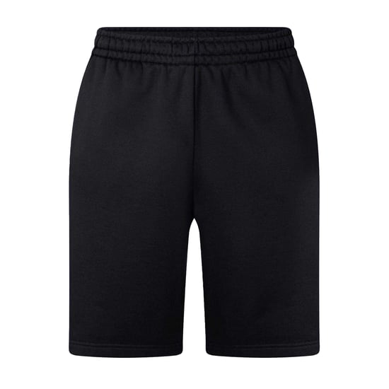 Off White Mens Fleece Relaxed Fit Sweat Shorts (Black/White) - Image 1