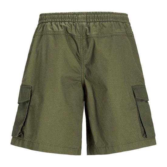 Jack And Jones Herr Alfie Cargo Shorts (Dammig oliv) - Image 2