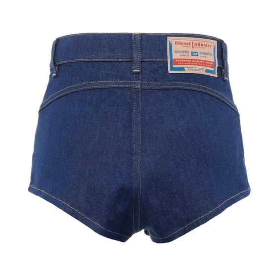 Diesel Dames/Dames De-Lunar High Waist Shorts (Blauw) - Image 2