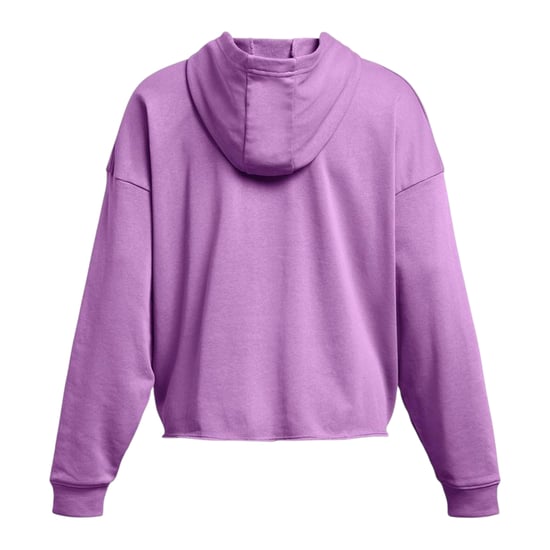 Under Armour Dames/Dames Rival Terrycloth Oversized Hoodie (Paars) - Image 2
