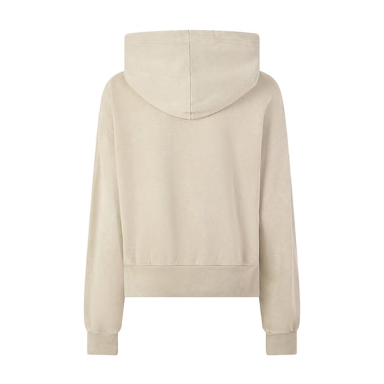 Lacoste Vrouwen/dames Oversized Hoodie (Beige) - Image 2