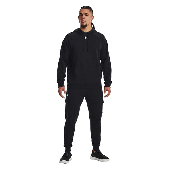 Under Armour Heren fleece hoodie (Zwart) - Image 4