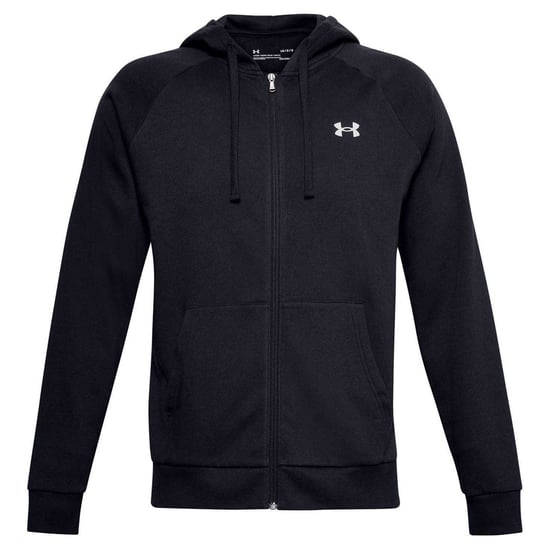 Under Armour Mens Rival Fleece Full Zip Hoodie (Svart) - Image 2