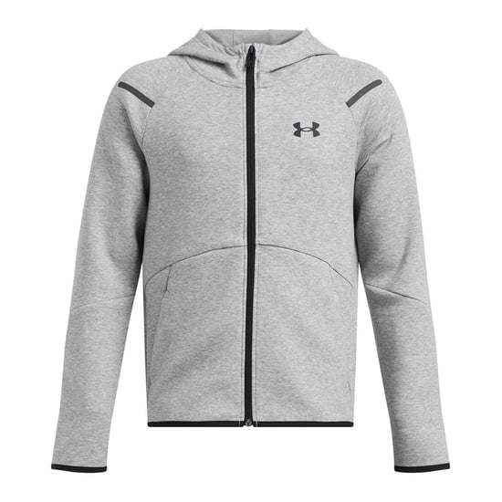 Under Armour Kinder/Kids Unstoppable Raglan Full Zip Hoodie (Grijs) - Image 1