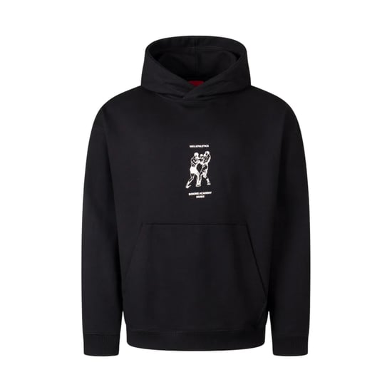 Hugo Unisex-sweatshirt met print voor volwassenen (Zwart) - Image 1