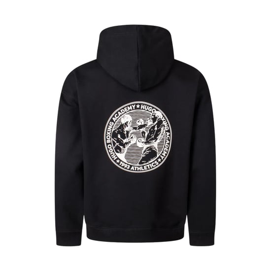 Hugo Unisex-sweatshirt met print voor volwassenen (Zwart) - Image 2