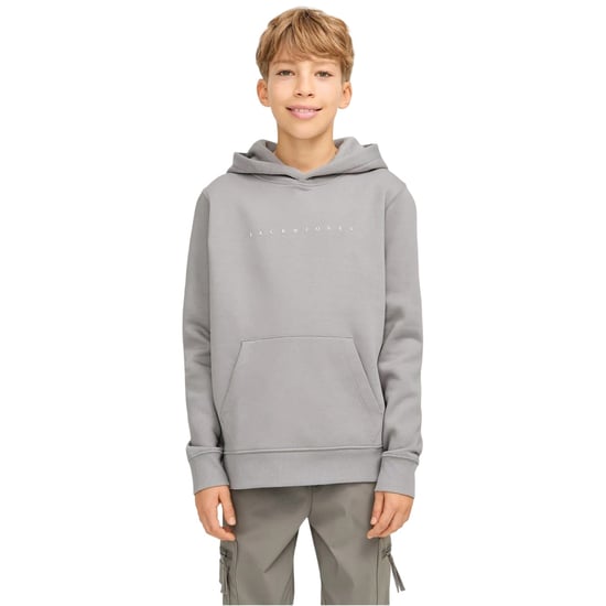 Jack And Jones Kinderen/Kinderen Lettering Sterren Hoodie (Ultiem grijs) - Image 1