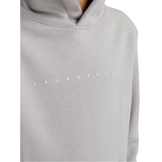 Jack And Jones Kinderen/Kinderen Lettering Sterren Hoodie (Ultiem grijs) - Image 3