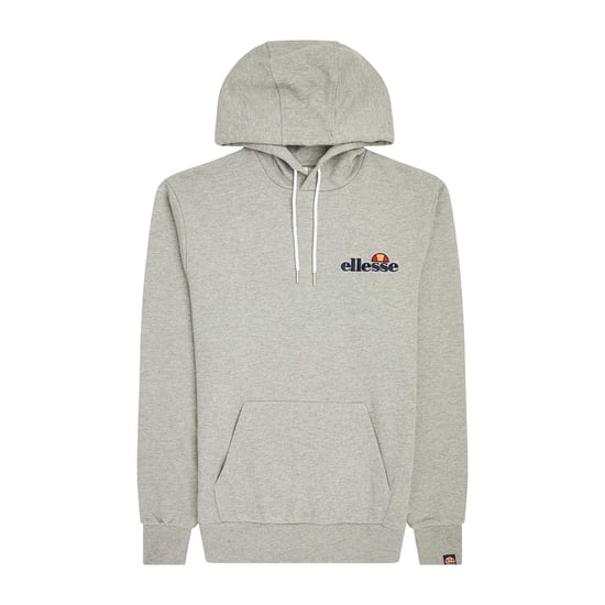 Ellesse Herrarnas broderade logotyp Hoodie (Grå marl) - Image 2