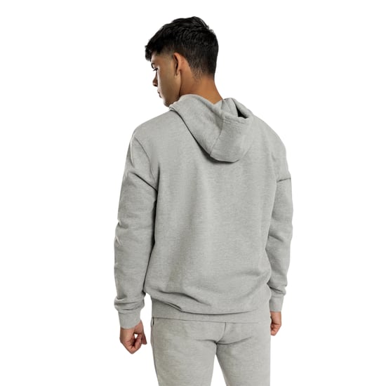 Ellesse Herrarnas broderade logotyp Hoodie (Grå marl) - Image 3