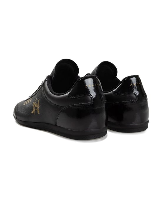 Cruyff Recoupa Leren Heren Zwarte Sneakers - Image 3