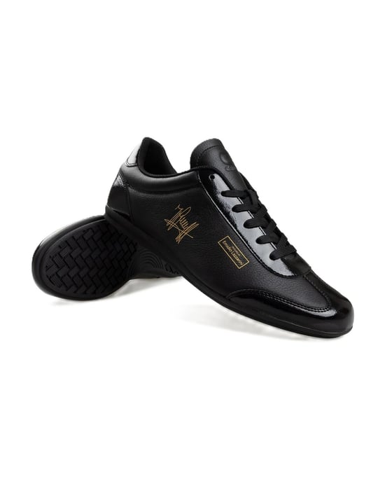 Cruyff Recoupa Leren Heren Zwarte Sneakers - Image 4