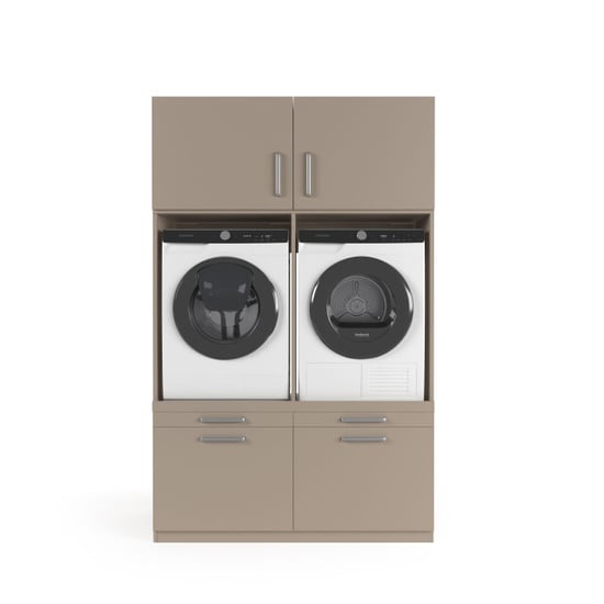 Wasophoogte Wasmachine kast brugge – perle - Image 1