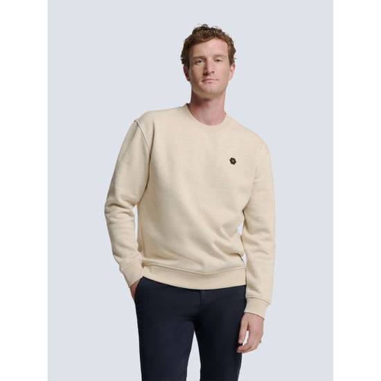 No Excess Sweater crewneck melange cement - Image 2