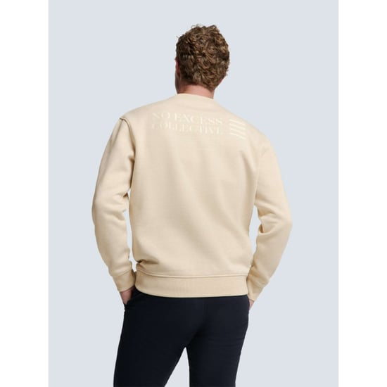 No Excess Sweater crewneck melange cement - Image 4