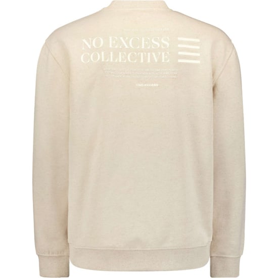 No Excess Sweater crewneck melange cement - Image 5