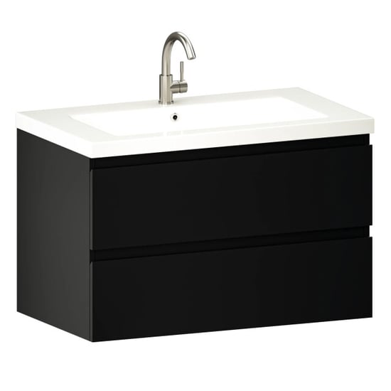 Mirlux Badkamermeubel sova 80cm mat wastafel wit - Image 6