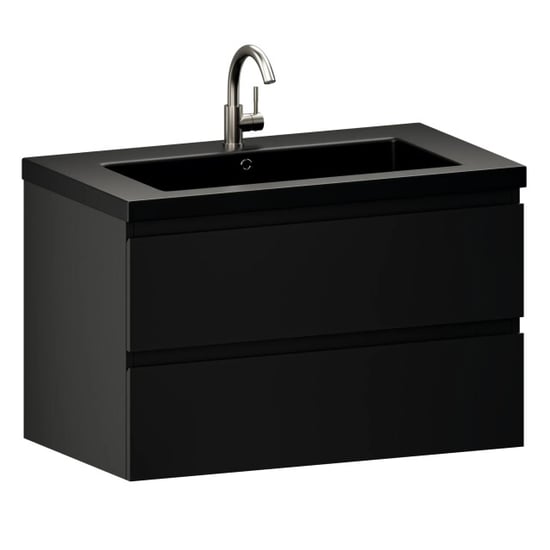 Mirlux Badkamermeubel sova 80cm mat wastafel - Image 2