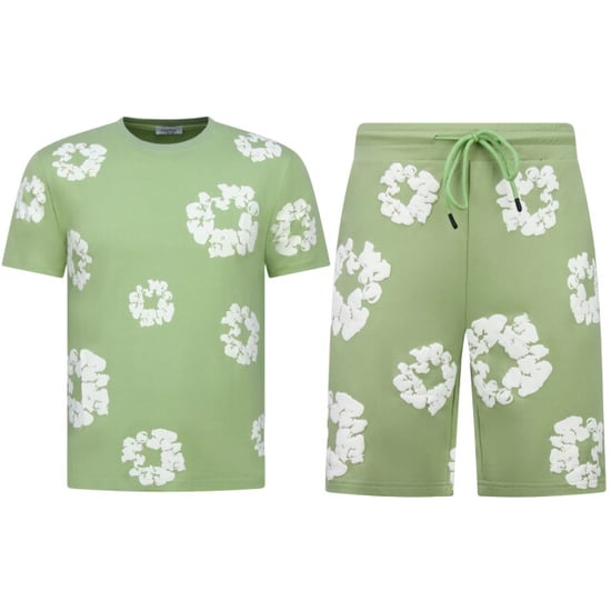 Enos Bloemen print zomerset bloemen pak met short twinset - Image 1