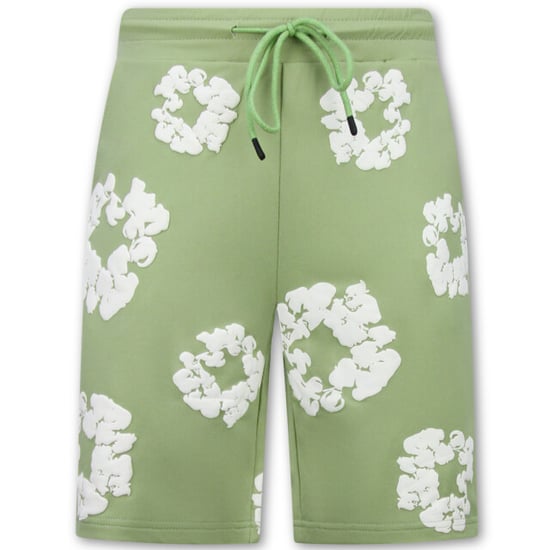 Enos Bloemen print zomerset bloemen pak met short twinset - Image 2